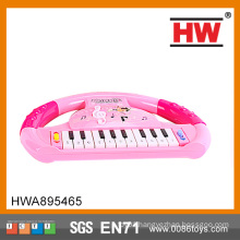 Funny Battery Operated Plastic Kids Steering Wheel Shaped Mini Electric Organ